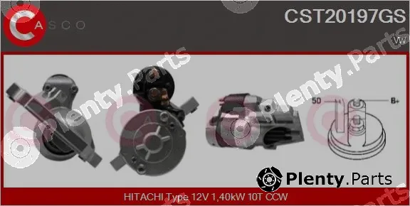 Casco CST20197GS — Starter