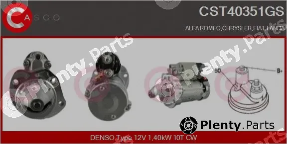 Casco CST40351GS — Starter