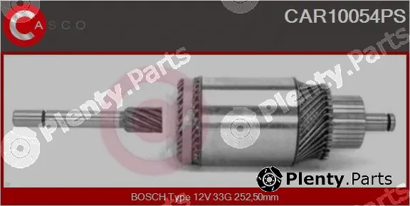 Casco CAR10054PS — Armature, starter