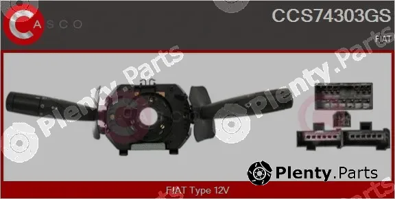 Casco CCS74303GS — Steering Column Switch