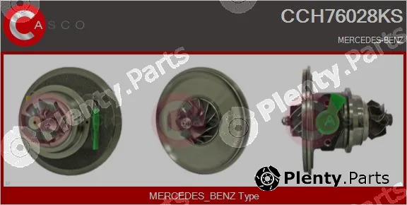 Casco CCH76028KS — Core assembly, turbocharger