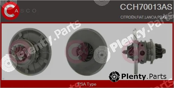 Casco CCH70013AS — Core assembly, turbocharger