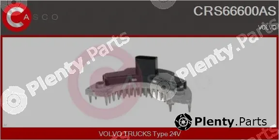 Casco CRS66600AS — Resistor, interior blower