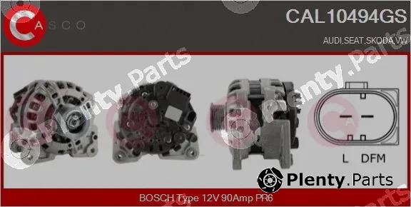 Casco CAL10494GS — Alternator