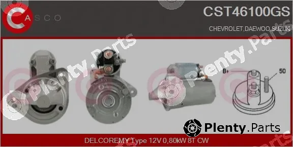 Casco CST46100GS — Starter