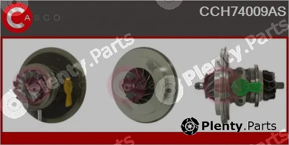 Casco CCH74009AS — Core assembly, turbocharger