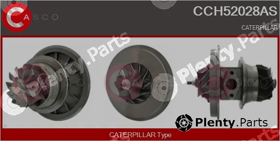 Casco CCH52028AS — Core assembly, turbocharger