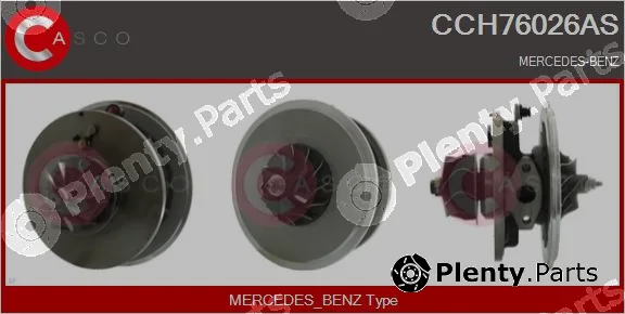 Casco CCH76026AS — Core assembly, turbocharger