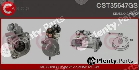 Casco CST35647GS — Starter
