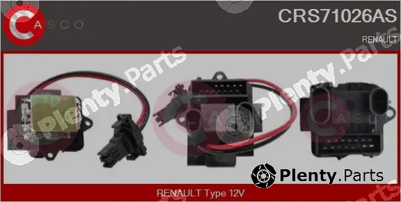 Casco CRS71026AS — Resistor, interior blower