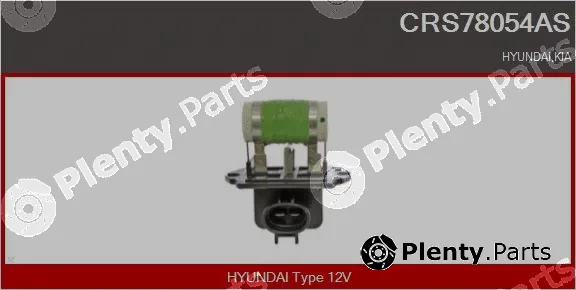 Casco CRS78054AS — Series resistor, electric motor (radiator fan)