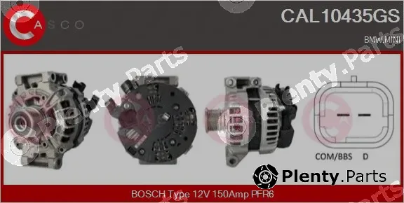 Casco CAL10435GS — Alternator