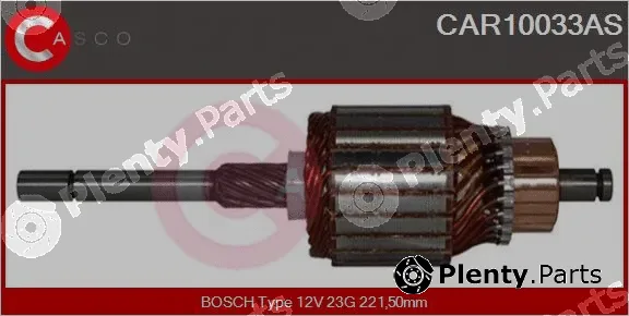 Casco CAR10033AS — Armature, starter
