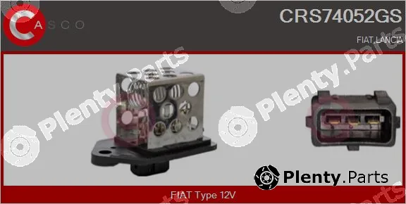 Casco CRS74052GS — Series resistor, electric motor (radiator fan)