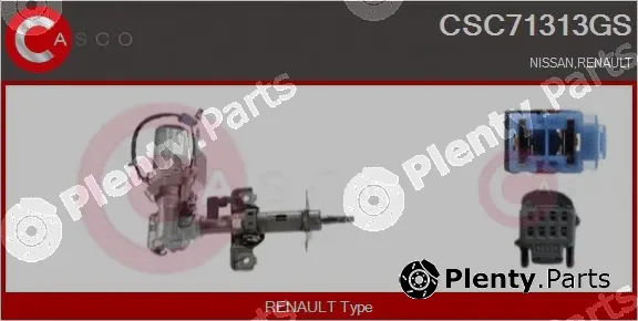 Casco CSC71313GS — Steering Column