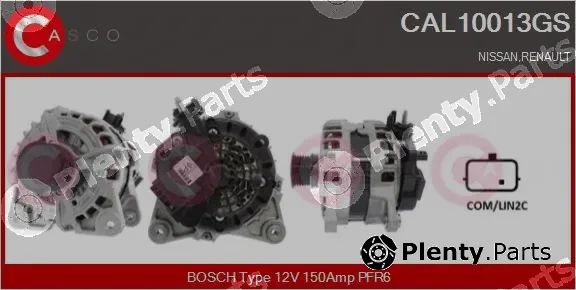 Casco CAL10013GS — Alternator