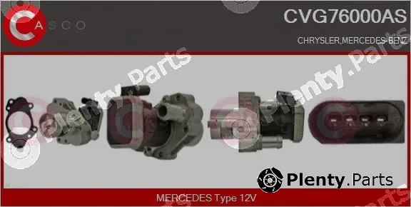 Casco CVG76000AS — EGR Valve