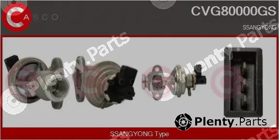 Casco CVG80000GS — EGR Valve
