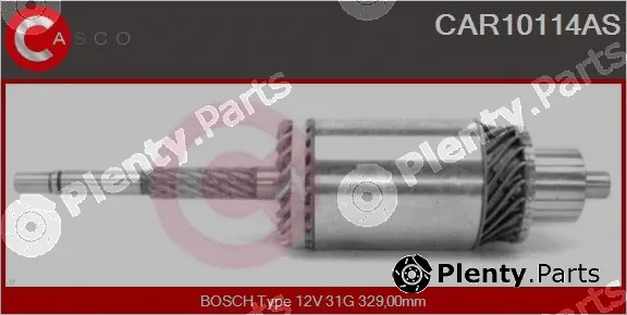 Casco CAR10114AS — Armature, starter