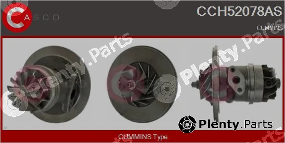 Casco CCH52078AS — Core assembly, turbocharger