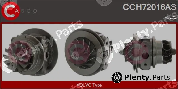 Casco CCH72016AS — Core assembly, turbocharger