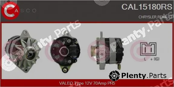 Casco CAL15180RS — Alternator