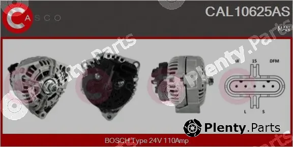 Casco CAL10625AS — Alternator