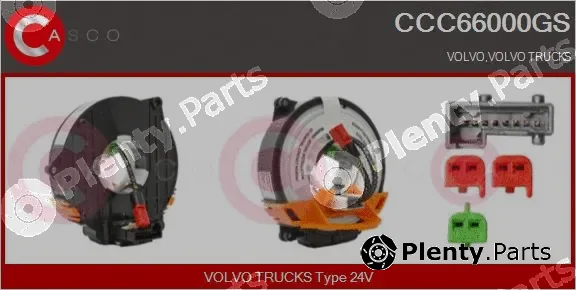 Casco CCC66000GS — Clockspring, airbag