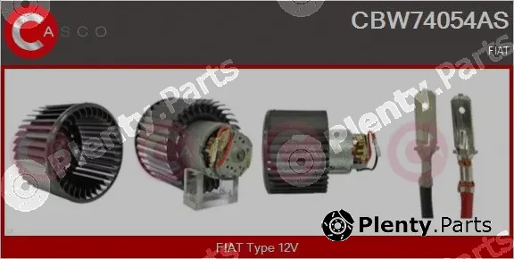 Casco CBW74054AS — Interior Blower