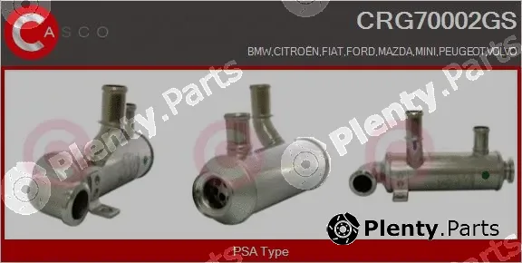 Casco CRG70002GS — Cooler, exhaust gas recirculation