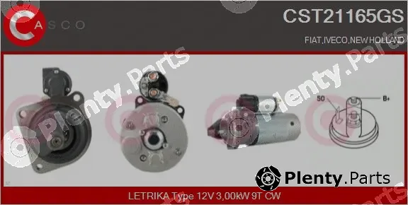Casco CST21165GS — Starter