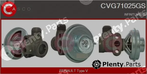 Casco CVG71025GS — EGR Valve