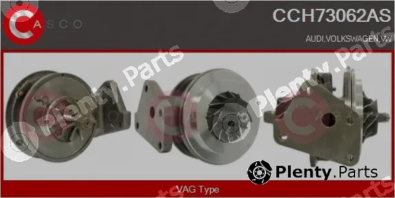 Casco CCH73062AS — Core assembly, turbocharger