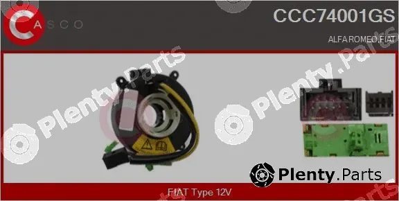 Casco CCC74001GS — Clockspring, airbag