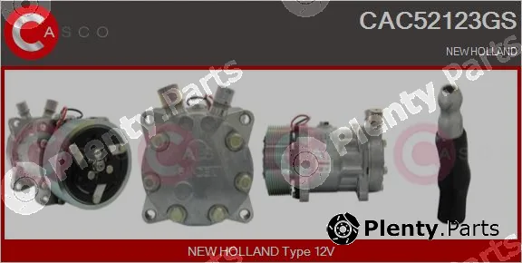Casco CAC52123GS — Compressor, air conditioning