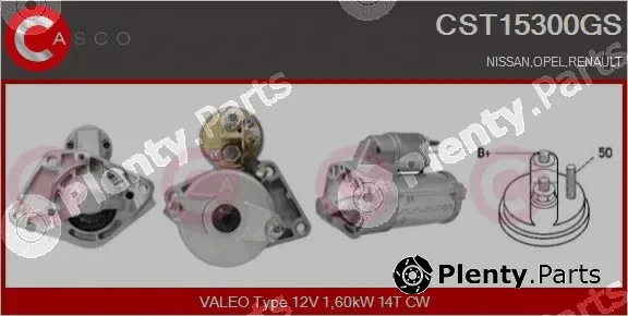 Casco CST15300GS — Starter