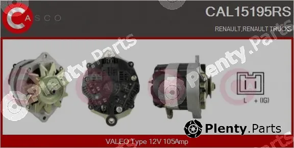 Casco CAL15195RS — Alternator