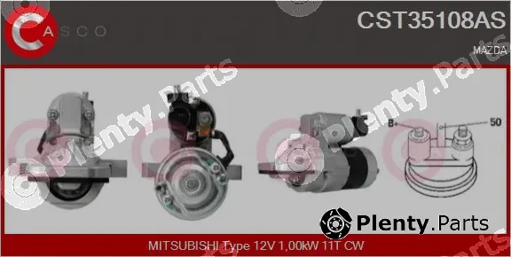 Casco CST35108AS — Starter
