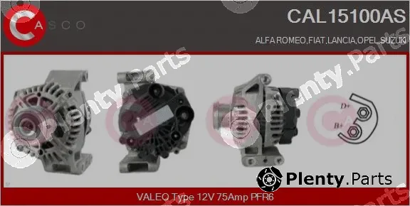 Casco CAL15100AS — Alternator