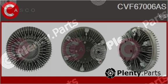 Casco CVF67006AS — Clutch, radiator fan