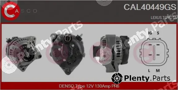 Casco CAL40449GS — Alternator