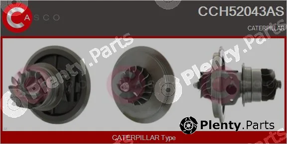 Casco CCH52043AS — Core assembly, turbocharger