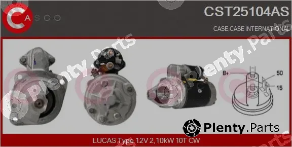 Casco CST25104AS — Starter