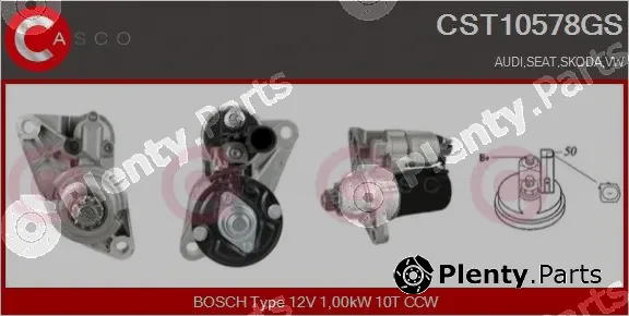 Casco CST10578GS — Starter