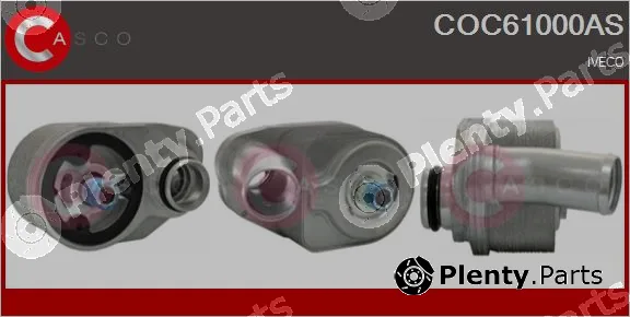 Casco COC61000AS — Oil Cooler, engine oil