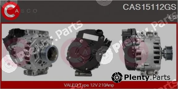 Casco CAS15112GS — Alternator, starter