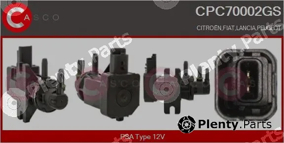 Casco CPC70002GS — Pressure Converter, exhaust control