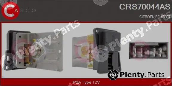 Casco CRS70044AS — Resistor, interior blower