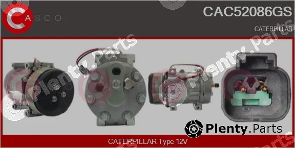 Casco CAC52086GS — Compressor, air conditioning