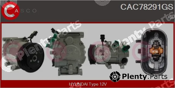Casco CAC78291GS — Compressor, air conditioning